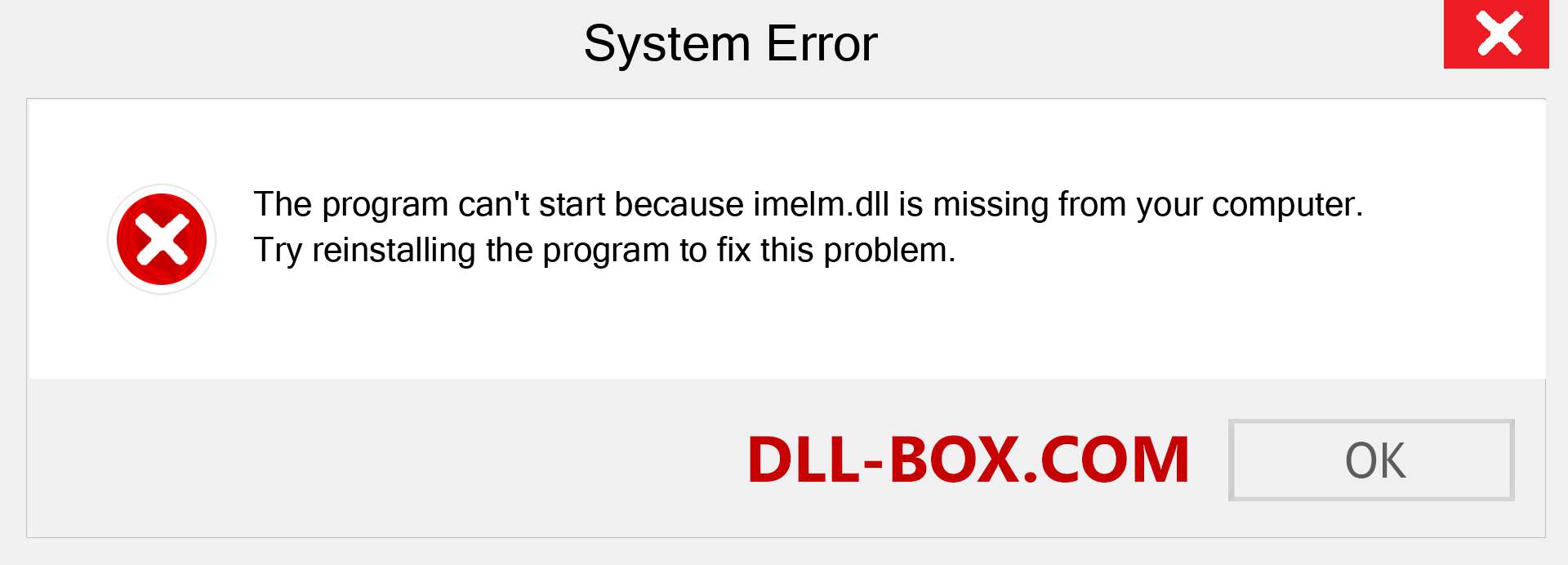  imelm.dll file is missing?. Download for Windows 7, 8, 10 - Fix  imelm dll Missing Error on Windows, photos, images